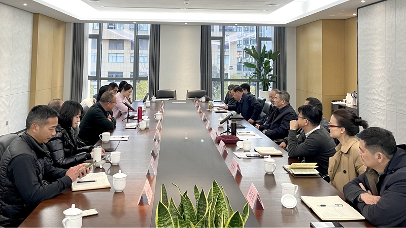 省農(nóng)業(yè)農(nóng)村廳黨組成員、副廳長唐冬壽到浙江農(nóng)合調(diào)研