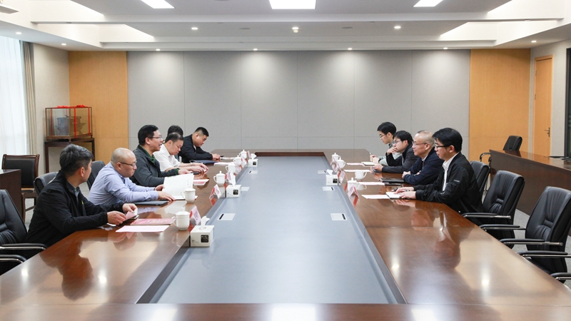 江門市供銷社副主任、供銷集團(tuán)董事長(zhǎng)鄺衛(wèi)民到訪浙農(nóng)